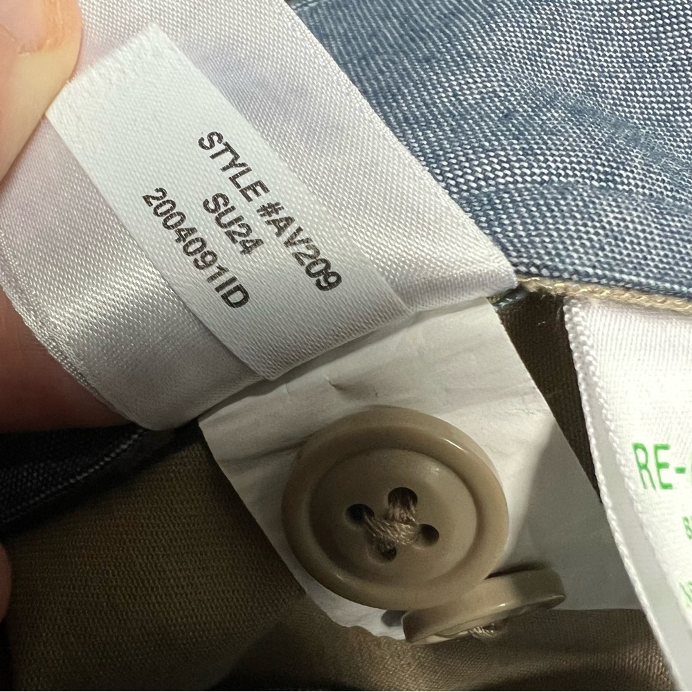 J.Crew Pants Mens 32x30 Tan Chinos 1040 Athletic Tapered fit stretch AV209 NEW - Picture 9 of 11